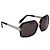 Gafas de sol oversize Dsquared2 DQ0044 en acetato negro - vista 2