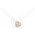 Autre Marque Collana in oro rosa Au750 e diamanti