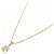 Autre Marque Au750 Blumen-Diamant-Halskette Golden - Ansicht 2