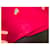 Chaleco Lacoste de algodón rojo oscuro Burdeos - vista 4