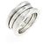 Bulgari Anello B.zero1 a 3 bande in oro bianco 18K Bvlgari