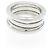 Bulgari Anello B.zero1 a 3 bande in oro bianco 18K Bvlgari - vista 2