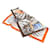 Hermès Sciarpa Grande Carre 90 Hermes Marrone Bianco Multicolore - vista 3