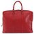 LOUIS VUITTON Epi Porta Documenti da Viaggio Borsa Business Rossa M54477 LV Auth 158150 Rosso - vista 2