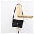 Borsa a Spalla Christian Dior in Pelle Nera e Oro Auth ar13899 Nero D'oro - vista 22
