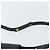 Borsa a Spalla Christian Dior in Pelle Nera e Oro Auth ar13899 Nero D'oro - vista 8