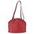 Saint Laurent Schultertasche aus Leder Rot Gold Auth gh1500 Golden