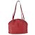 Saint Laurent Schultertasche aus Leder Rot Gold Auth gh1500 Golden - Ansicht 13