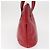 Saint Laurent Schultertasche aus Leder Rot Gold Auth gh1500 Golden - Ansicht 4