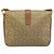 BORSO A SPALLA CÉLINE C SULKY CARRIAGE IN PVC BEIGE ORO Auth 159376 D'oro - vista 2