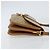 BORSO A SPALLA CÉLINE C SULKY CARRIAGE IN PVC BEIGE ORO Auth 159376 D'oro - vista 3