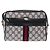 Gucci Bolso de Hombro GG Supreme Sherry Line PVC Navy Red 89 02 004 Auth am10314 Roja Azul marino - vista 13