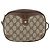 Bolsa Sherry Line GG Supreme Web da GUCCI em PVC bege e dourado 89 02 066 Auth 160474 - vista 13