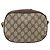 Bolsa Sherry Line GG Supreme Web da GUCCI em PVC bege e dourado 89 02 066 Auth 160474 - vista 2