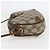 Bolsa Sherry Line GG Supreme Web da GUCCI em PVC bege e dourado 89 02 066 Auth 160474 - vista 3