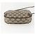 Bolsa Sherry Line GG Supreme Web da GUCCI em PVC bege e dourado 89 02 066 Auth 160474 - vista 5