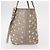 Borsa Tote in pelle Sasha S di Jimmy Choo Argento Oro Auth BA9248 D'oro - vista 3