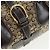 Céline Borsa Boston Celine C Sulky in tela marrone e oro Auth bs32098 D'oro - vista 19