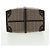 Céline Borsa Boston Celine C Sulky in tela marrone e oro Auth bs32098 D'oro - vista 5