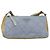 PRADA Schultertasche Nylon Emaille Hellblau Silber Authentisch 160526 - Ansicht 13