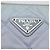 PRADA Schultertasche Nylon Emaille Hellblau Silber Authentisch 160526 - Ansicht 17