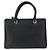BALLY Borsa a mano in pelle nera e oro Auth 158990 Nero D'oro - vista 13