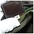 PRADA Schultertasche Nylon Khaki Silber Authentisch bs31875 - Ansicht 12