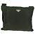 PRADA Schultertasche Nylon Khaki Silber Authentisch bs31875 - Ansicht 13