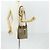 Gucci Borsa GG Supreme Web Sherry Line PVC Beige Oro 41 02 034 Auth 156424 D'oro - vista 22
