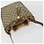 Gucci Borsa GG Supreme Web Sherry Line PVC Beige Oro 41 02 034 Auth 156424 D'oro - vista 6