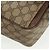 Borsa Gucci GG Supreme Web Sherry Line in PVC beige e oro 904 02 064 Auth bs32049 D'oro - vista 17