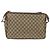 Borsa Gucci GG Supreme Web Sherry Line in PVC beige e oro 904 02 064 Auth bs32049 D'oro - vista 2