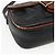 Céline Borsa a Spalla in Pelle Nera e Oro Auth BA9422 Nero D'oro - vista 9
