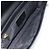 Bolsa de ombro Gancini Chain em couro preto e dourado Auth 159360 da Salvatore Ferragamo - vista 11