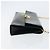 Bolsa de ombro Gancini Chain em couro preto e dourado Auth 159360 da Salvatore Ferragamo - vista 3