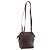 PRADA Borsa a Spalla con Catena Pelle Plastica Marrone Oro Auth 160295 D'oro