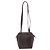 PRADA Borsa a Spalla con Catena Pelle Plastica Marrone Oro Auth 160295 D'oro - vista 2