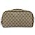 GUCCI GG Supreme Clutch Bag PVC Beige Auth 160464 - vista 13