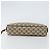 GUCCI GG Supreme Clutch Bag PVC Beige Auth 160464 - vista 6