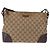 Borsa a Spalla GG Canvas Gucci Beige Argento 114273 Auth gh1525 - vista 13