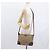 Borsa a Spalla GG Canvas Gucci Beige Argento 114273 Auth gh1525 - vista 23