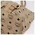 Borsa tote Vicetos Logogram MCM in pelle PVC 2 in 1 beige oro Auth ka1395 D'oro - vista 15