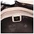 Borsa tote Vicetos Logogram MCM in pelle PVC 2 in 1 beige oro Auth ka1395 D'oro - vista 19