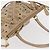 Borsa tote Vicetos Logogram MCM in pelle PVC 2 in 1 beige oro Auth ka1395 D'oro - vista 6