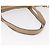Borsa tote Vicetos Logogram MCM in pelle PVC 2 in 1 beige oro Auth ka1395 D'oro - vista 7