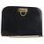 Borsa a spalla Gancini in pelle nera e oro Salvatore Ferragamo Auth 159235 Nero D'oro