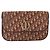 Borsa a Spalla in Tela Trotter Christian Dior PVC Rosso Oro Auth 159229 - vista 13