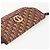 Borsa a Spalla in Tela Trotter Christian Dior PVC Rosso Oro Auth 159229 - vista 6