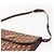 Borsa a Spalla in Tela Trotter Christian Dior PVC Rosso Oro Auth 159229 - vista 8