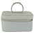 GUCCI Vanity Pouch Bolsa de Cuero Azul Claro 039 2020 0710 Auth am10333 - vista 13